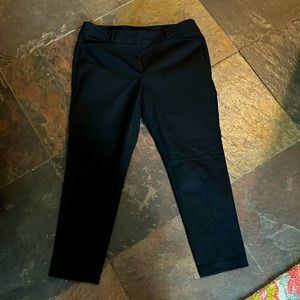 Black LOFT slacks, Julie fit, size 12